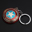 Captain America Shield Metal Keychain