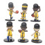 NBA Golden State Warriors Players Figure Set 6 Pcs