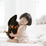 Black Axolotl Plush Toy 80cm 31.5inches