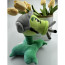 Plants vs Zombies Gatling Pea Shooter Plush Toy 20cm 8inches