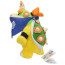 Super Mario Bros Sunshine Bowser Jr Brush Soft Stuffed Plush 22cm 8.66inches