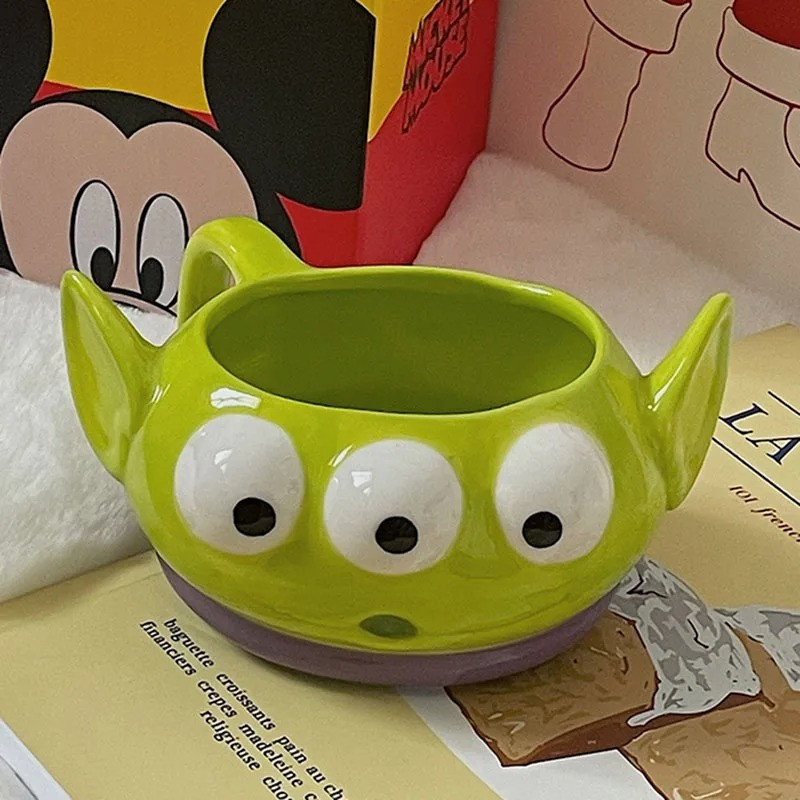 Toy Story Alien X Woody 3D Coffee Mug