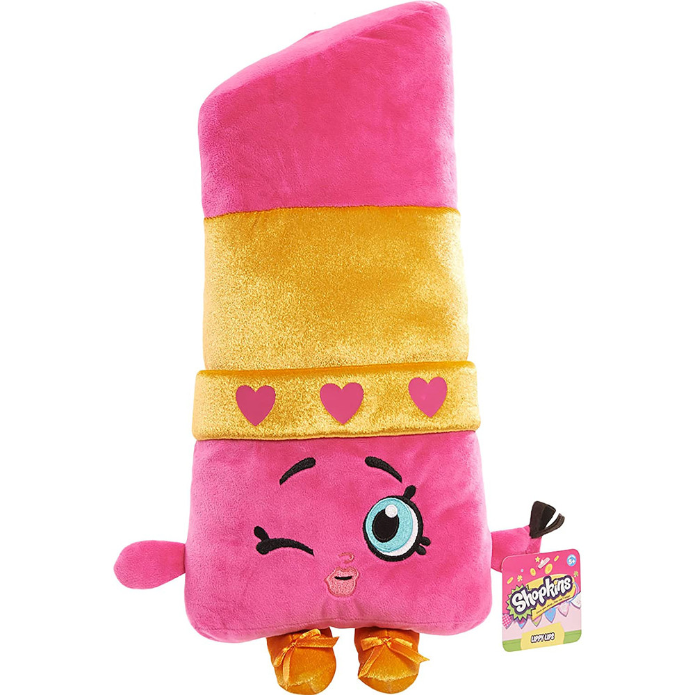 Shopkins Lippy Lips Cuddle Pillow 7 Inch Plush