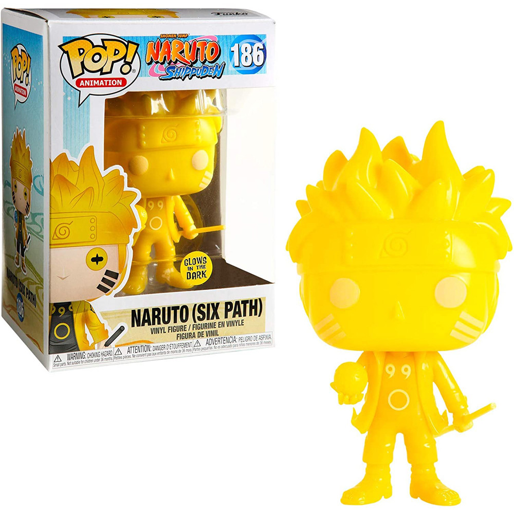 Funko Pop Naruto (Six Path) Glow In The Dark #186 Vinyl Figure