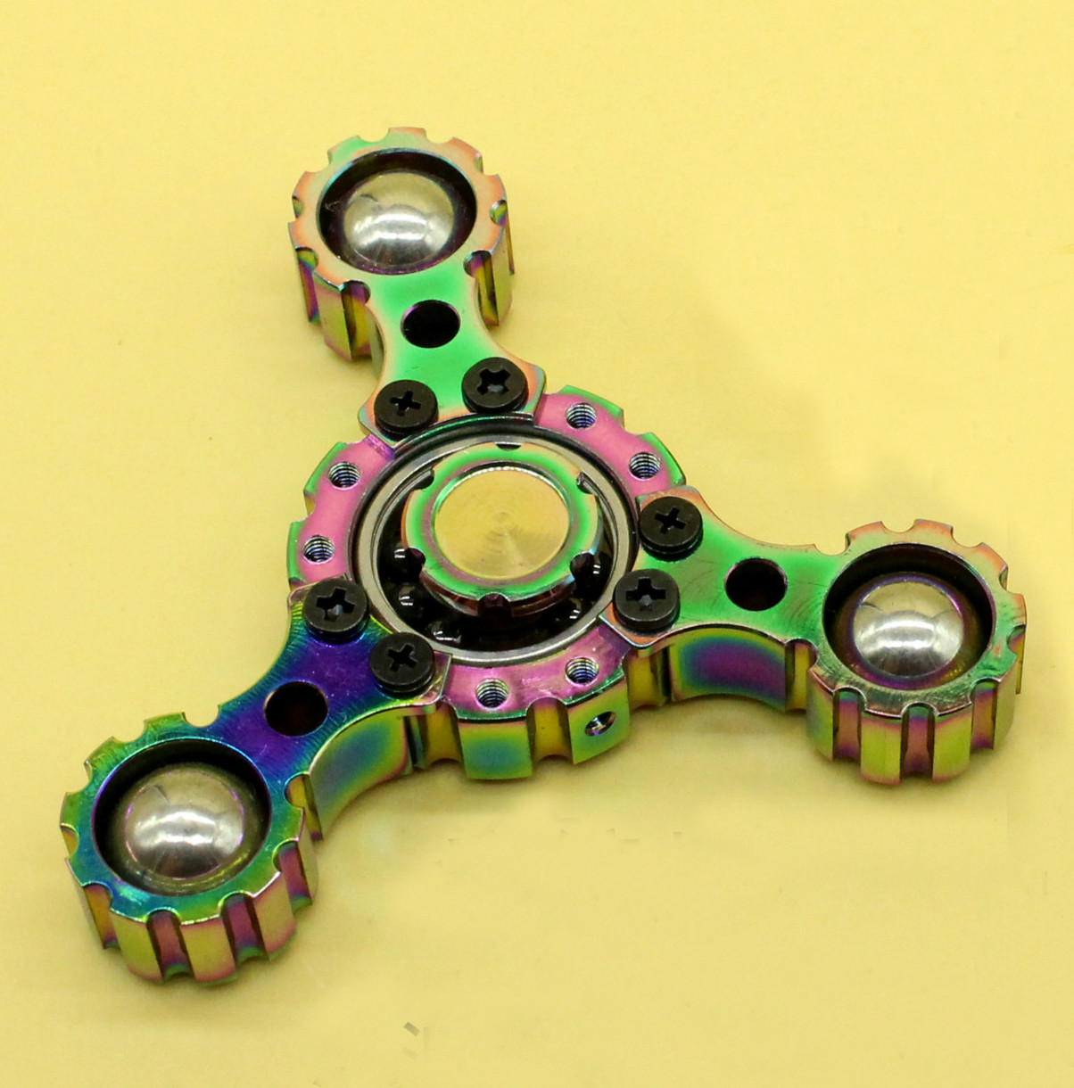 Octopus Bearing Rainbow EDC Fidget Spinner
