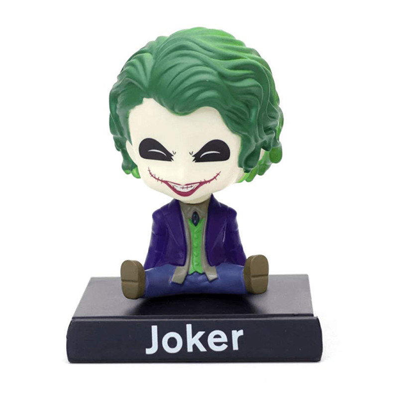 Batman The Dark Knight Joker Shaking Head Figure Car Decoration Accessories