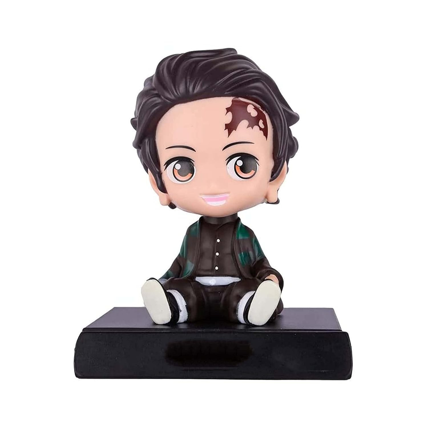 Demon Slayer Tanjiro Kamado Shaking Head Figure Car Decoration Accessories