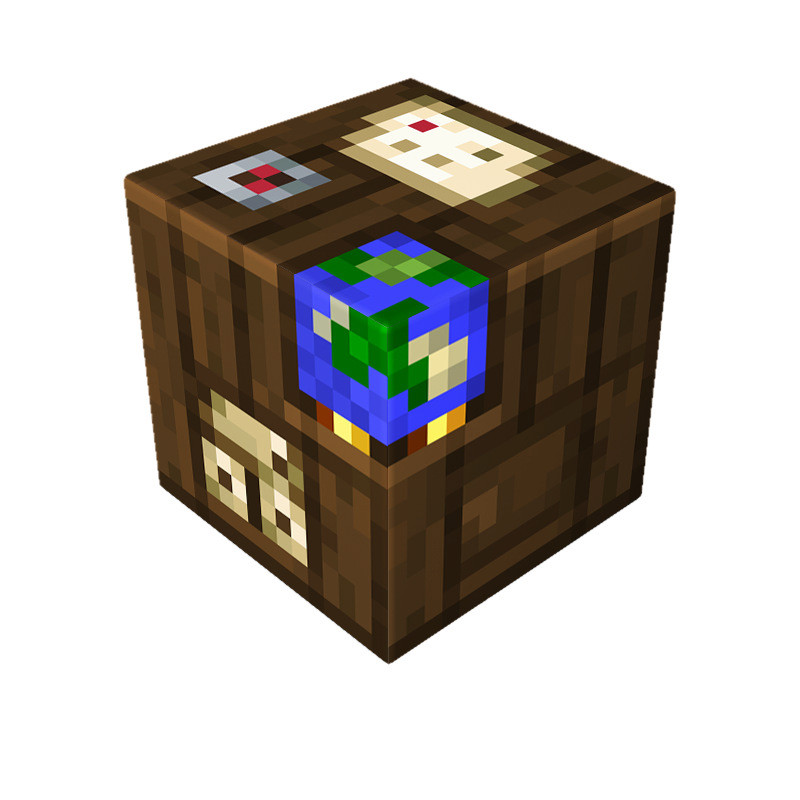 Minecraft Magnetic Cartography Table Blocks Kit Toy 3 Pcs Set