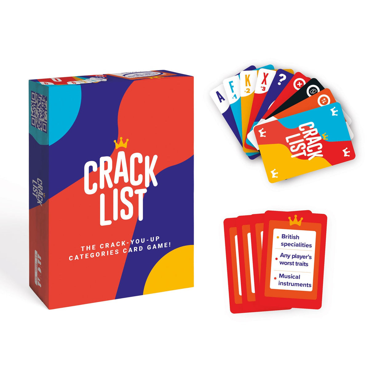 Crack List The Crack-You-Up Categories Card Game