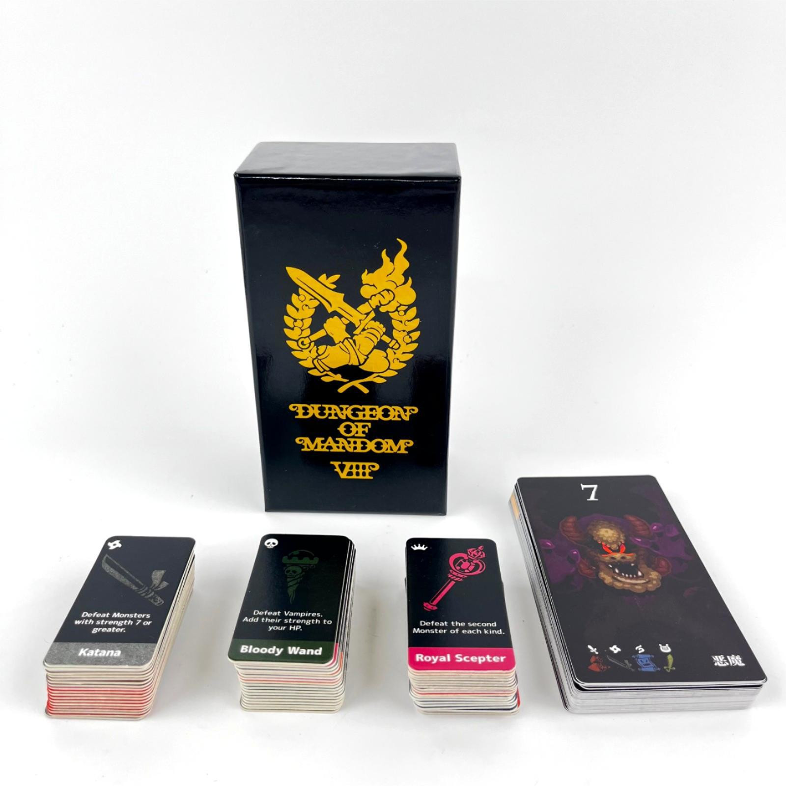 Dungeon of Mandom VIII Atmospheric Card Game