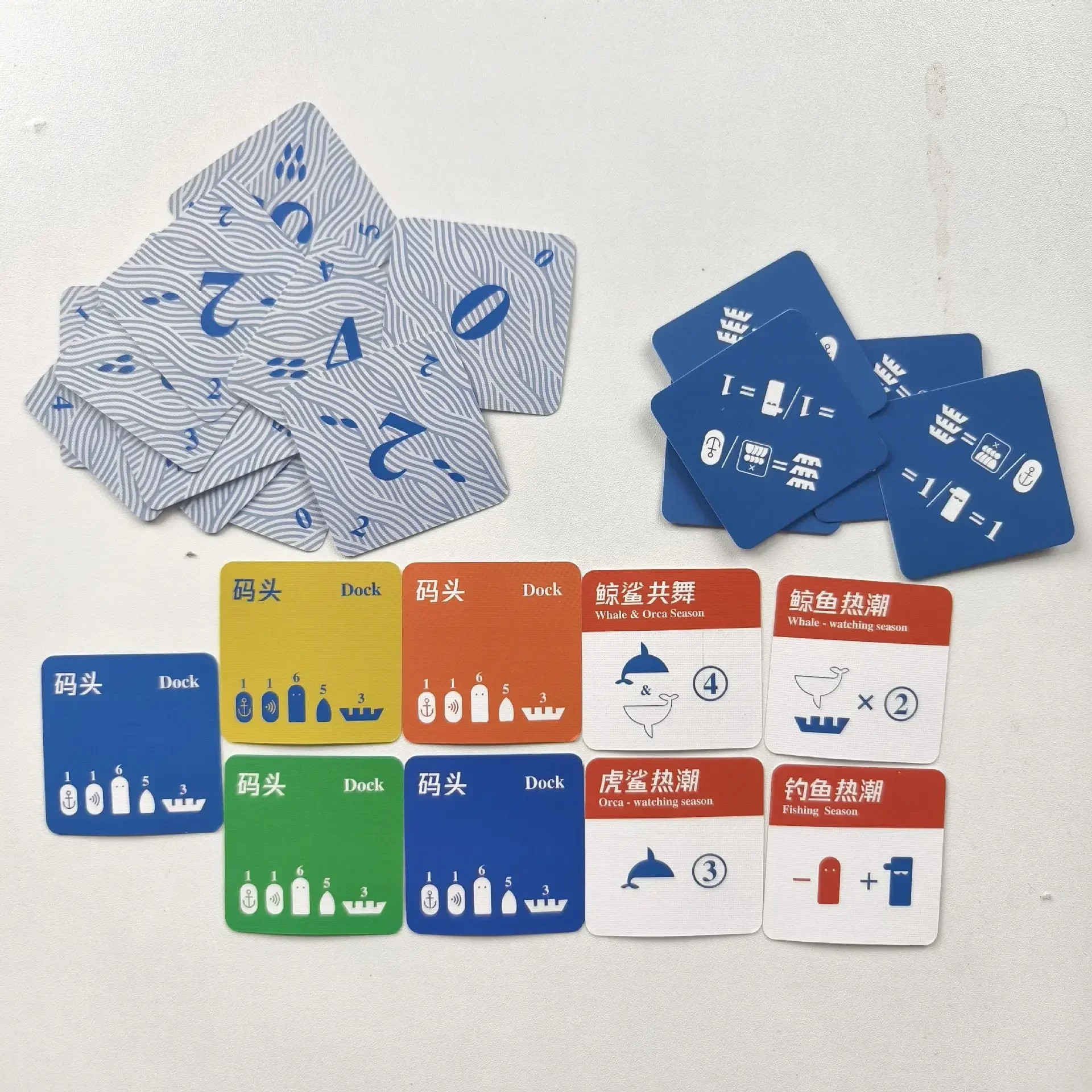 Whale To Look: Animal Whale Grid Movement Betting and Bluffing Card Game