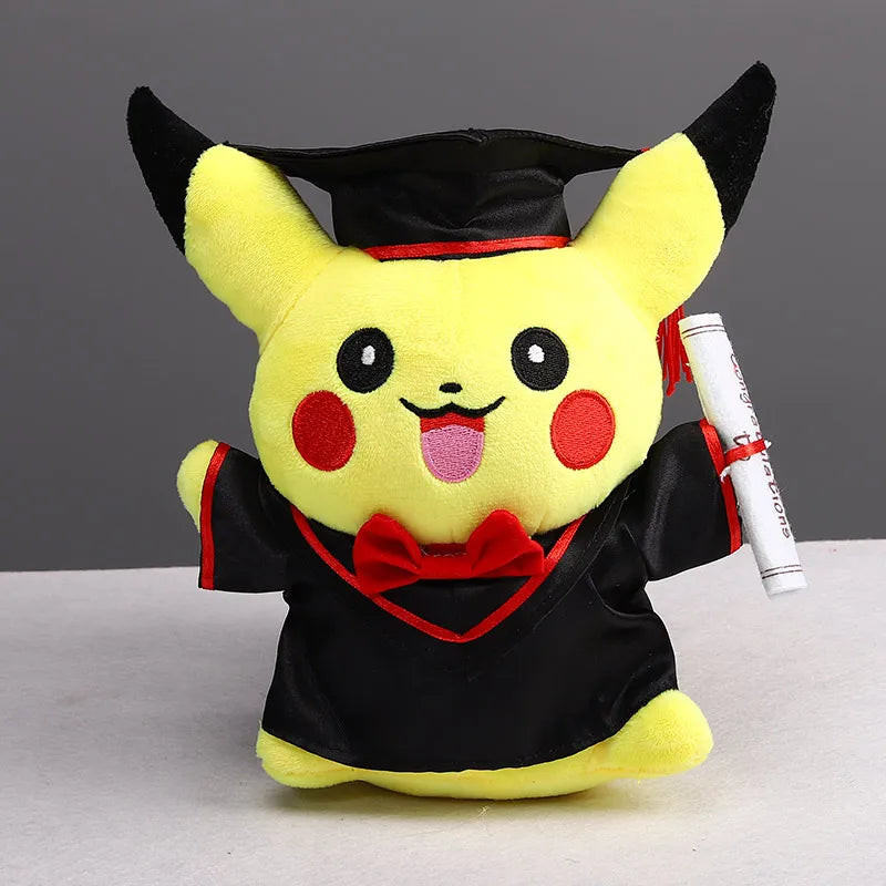 Pikachu Pokemon Graduation Soft Stuffed Plush 20cm 7.87inches