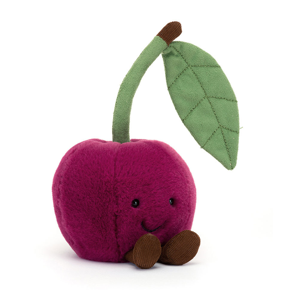 Jellycat Amuseables Cherry Soft Stuffed Plush 12cm 4.72inches