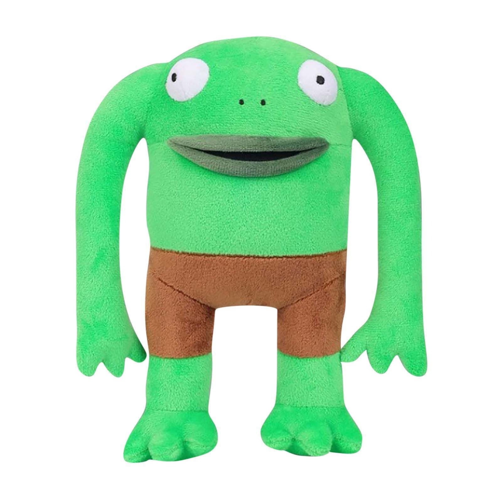 Smiling Friends Mr Frog Plush Toy - 20cm/7.87in