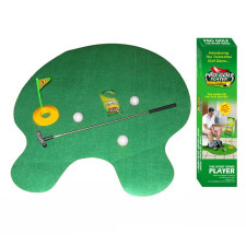 Toilet Bathroom Putt-Putt Mini Golf Putting Game