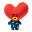 Line Friends BT21 Official Merchandise Tata Character Plush Standing Figure Décor