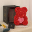 Valentine's Day Rose Bear - Box Set With Light Effect Rose Bear For Valentine's Day Gift