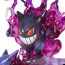 Gastly Haunter Gengar From Pokemon Deluxe Figure Statue