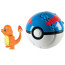 Tomy Pokemon Throw 'n' Pop Pokeball Charmander & Great Ball Figure Set