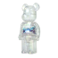 Bearbrick X-Girl Clear White 400% Figure 28cm 11.02inches