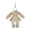 Jellycat Blossom Beige Bunny Bag Charm 17cm 6.69inches