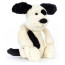 Jellycat Amuseables Bashful Black & Cream Puppy Huge Soft Stuffed Plush 40cm 15.74inches