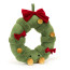 Jellycat Amuseables Decorated Christmas Wreath Soft Stuffed Plush 20cm 7.87inches