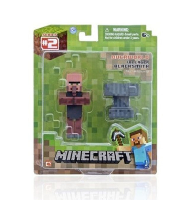 Minecraft Series 2 Villager Blacksmith Action Figure Overworld