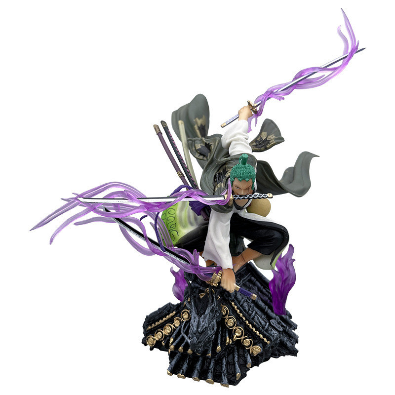 Roronoa Zoro In Wano Country From One Piece Figure Statue