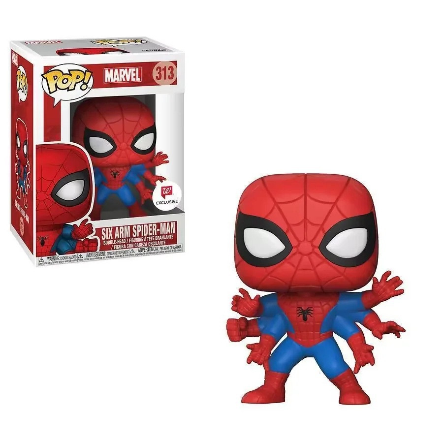 Funko Pop Six Arm Spider Man #313 Vinyl Figure