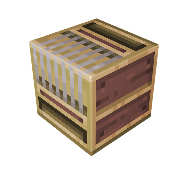 Minecraft Magnetic Loom Blocks Kit Toy 3 Pcs Set