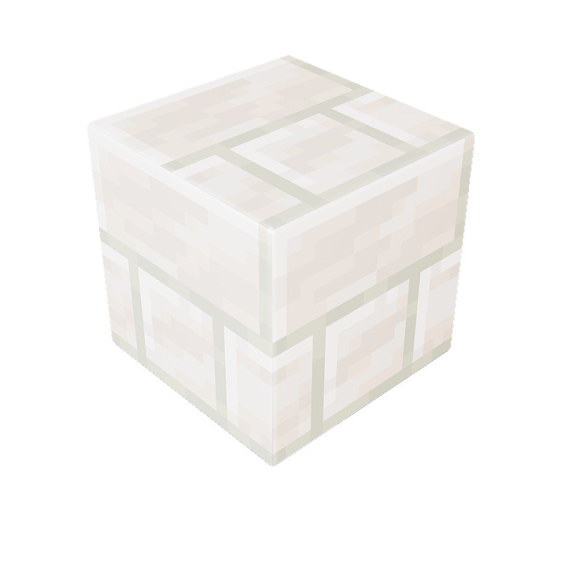 Minecraft Magnetic Quartz Blocks Kit Toy 3 Pcs Set