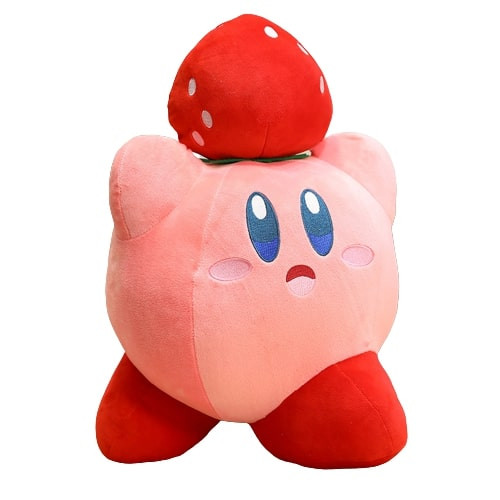 Strawberry Kirby From Kirby Plush Toy