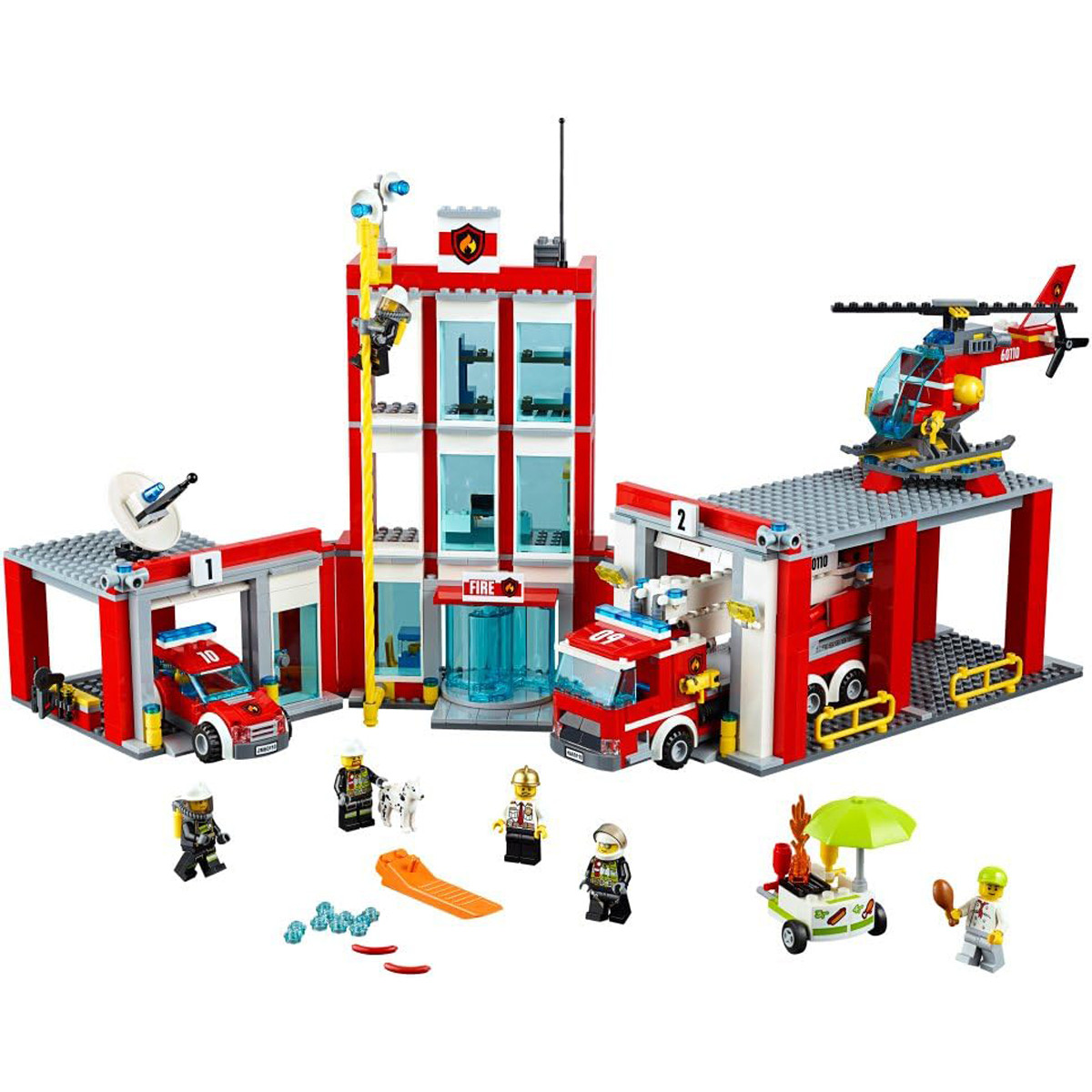 City Fire Station 60110 Brick Building Kit