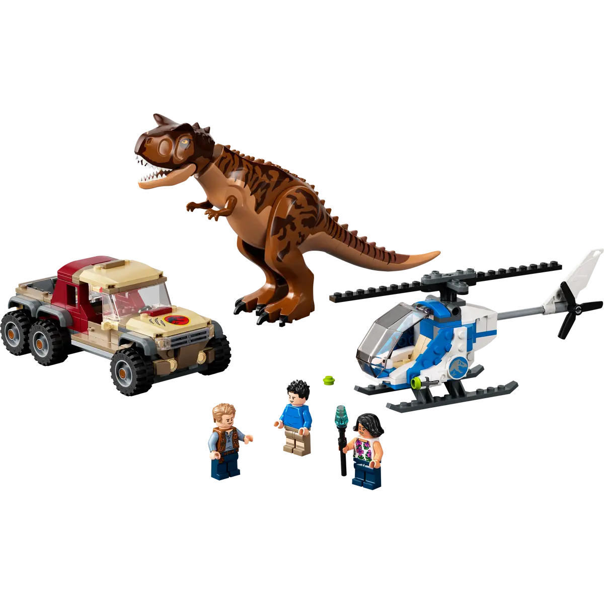 Jurassic World Carnotaurus Dinosaur Chase 76941 Brick Building Kit