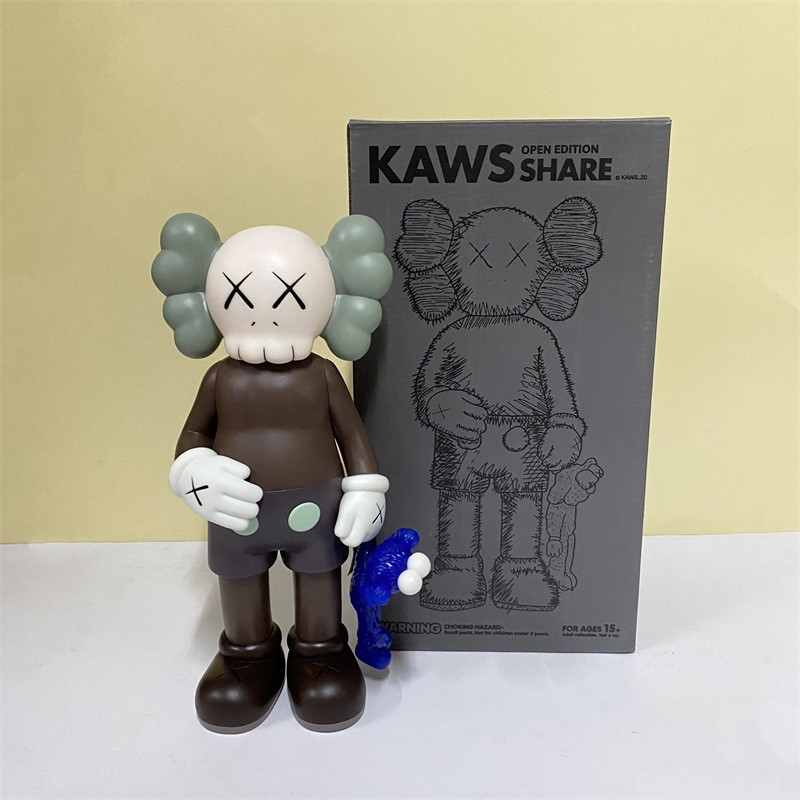KAWS Share Open Edition Vinyl Figure 31cm 12.20inches Brown