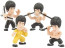 Bruce Lee 4pc Figure Collection
