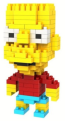 Loz Toy Nano Building Block Gift Series Bart Simpson