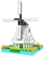 Loz Nano Block Architecture Series Windmill of Amsterdam