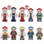 Hokage Kazekage Raikage Mizukage Tsuchikage From Naruto Brick Minifigure Custom Set 10 Pcs