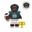 NFL Team Players Brick Minifigure Custom Set 8 Pcs