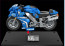Yamaha Motorcycle Custom Brick Building Kit
