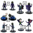 Batman The Dark Knight Joker Figure Set 5 Pcs