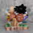 Dragon Ball Kid Goku Krillin Milk Delivery Figure Statue