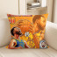 Stephen Curry NBA Golden State Warriors Collage Orange Soft Stuffed Plush Pillow Multiple Sizes
