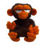 Grumpy Monkey Soft Stuffed Plush 25cm 10inches