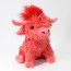 Living Nature Highland Cow Red Plush Toy 25cm 9.8inches