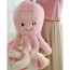 Pink Octopus Plush Toy 80cm 31.5inches