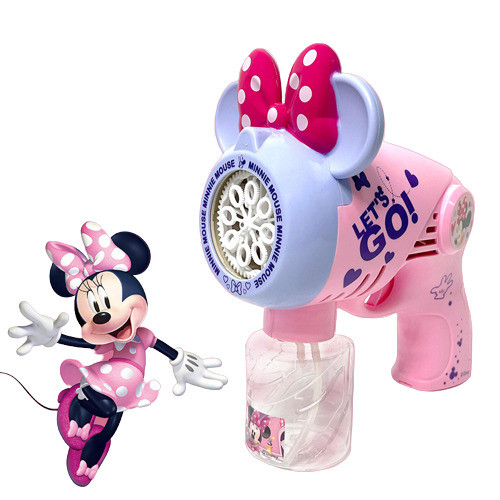 Disney Minnie Mouse Bubble Blower Machine Gun