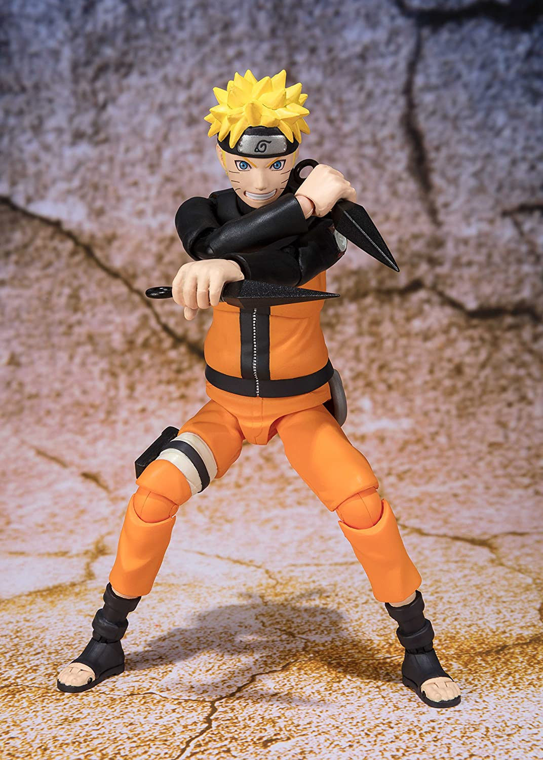 SHF S.H.Figuarts Naruto Shippuden Uzumaki Naruto Sennin Mode Action Figure Toy